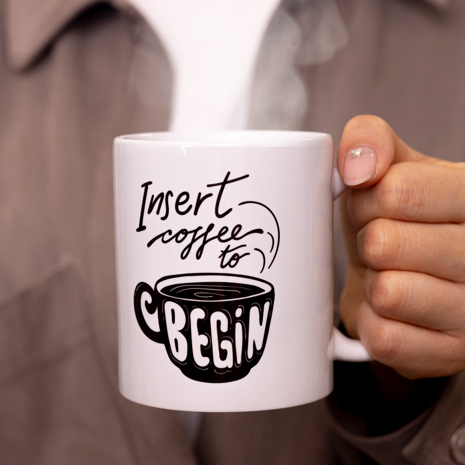White Sublimation Mug - 330Ml - Image 3