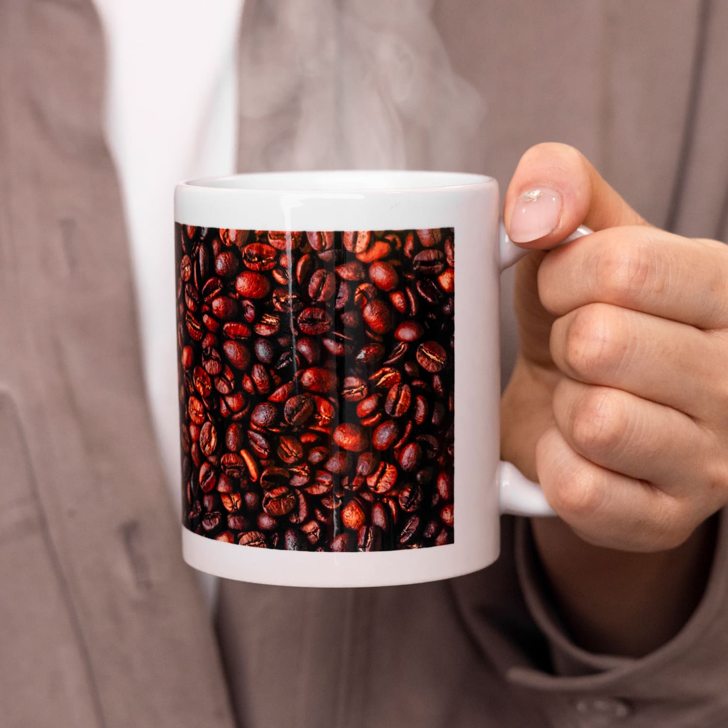White Sublimation Mug - 330Ml - Image 4