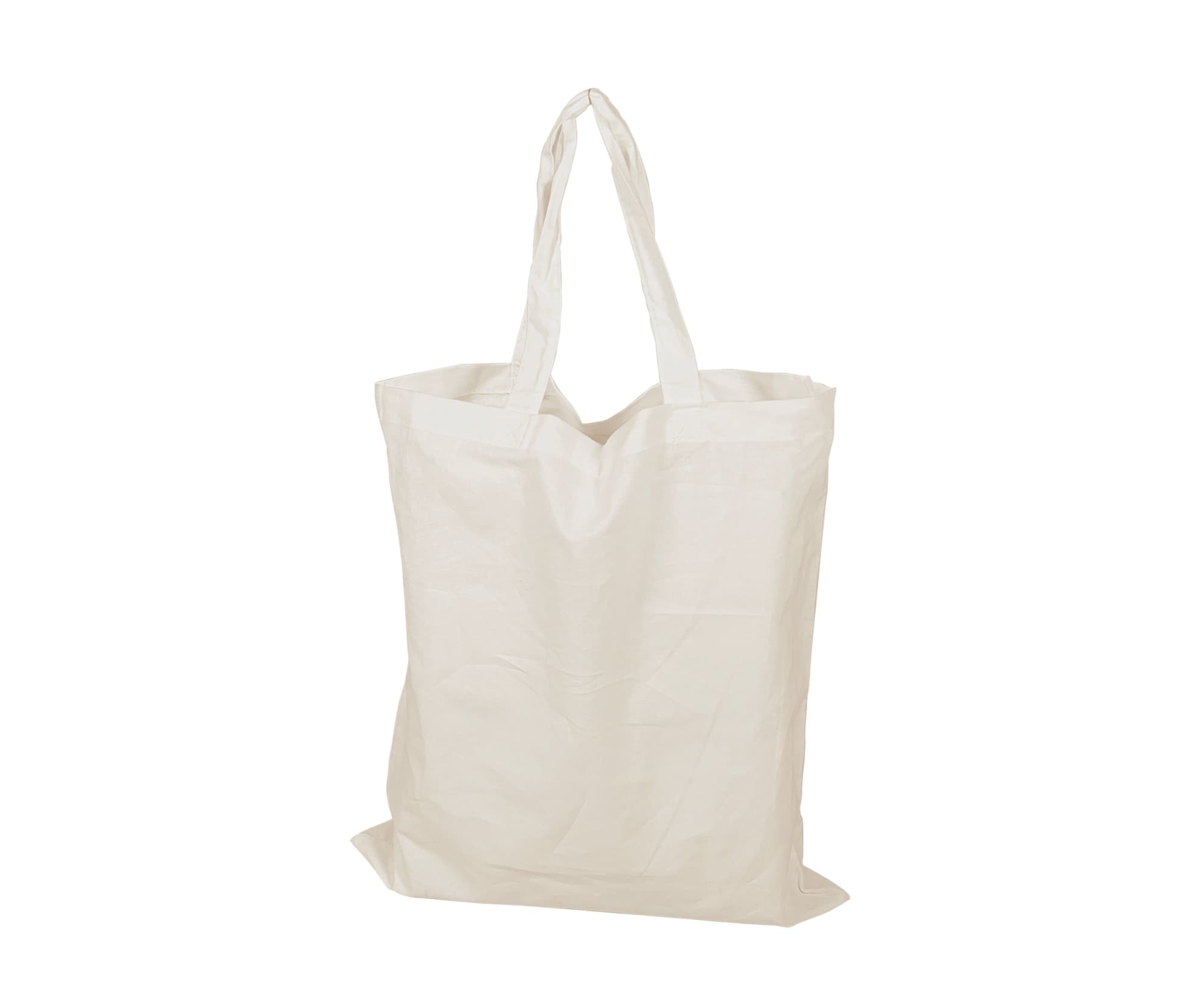 Large Calico Bag White - PS4111 Image 