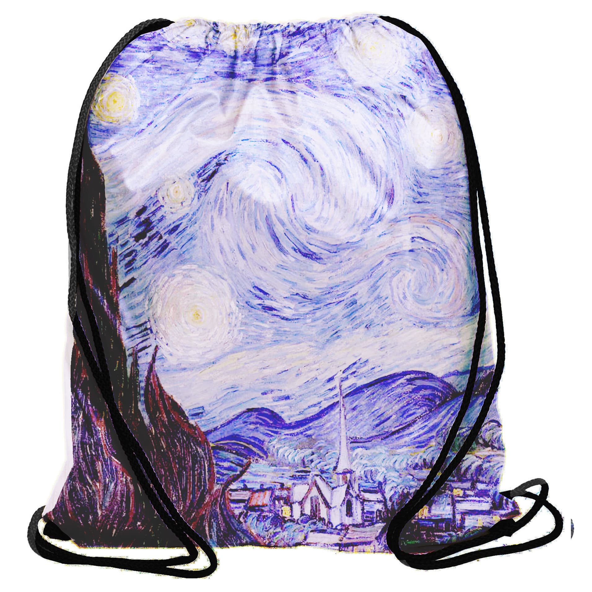 Full Colour Nylon Drawstring Bag