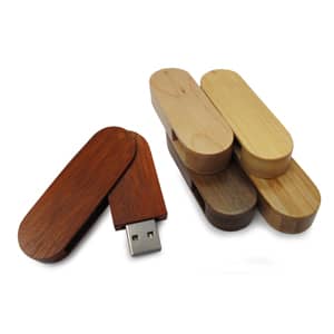 Custom Bamboo Usb Flash Drive