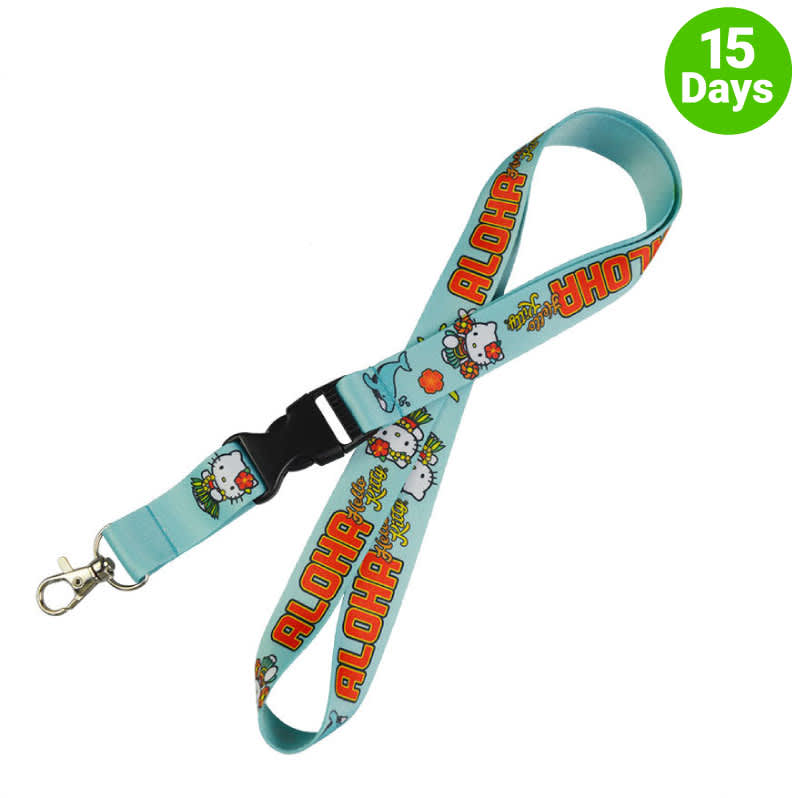 Sublimated Lanyard 25mm Wide With Detachable Swivel Clip