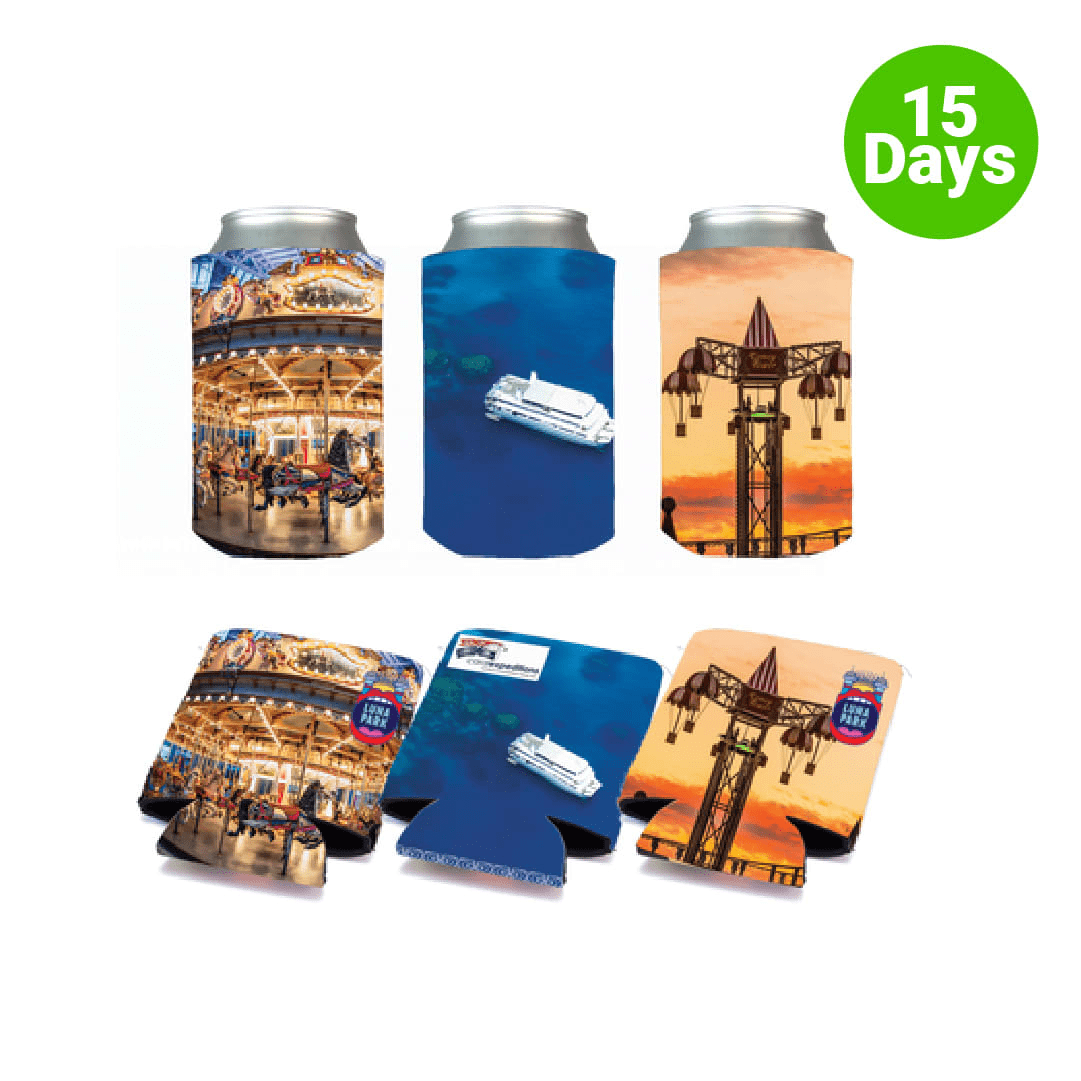 Collapsible Sublimation Stubby Cooler - PS8119 Image