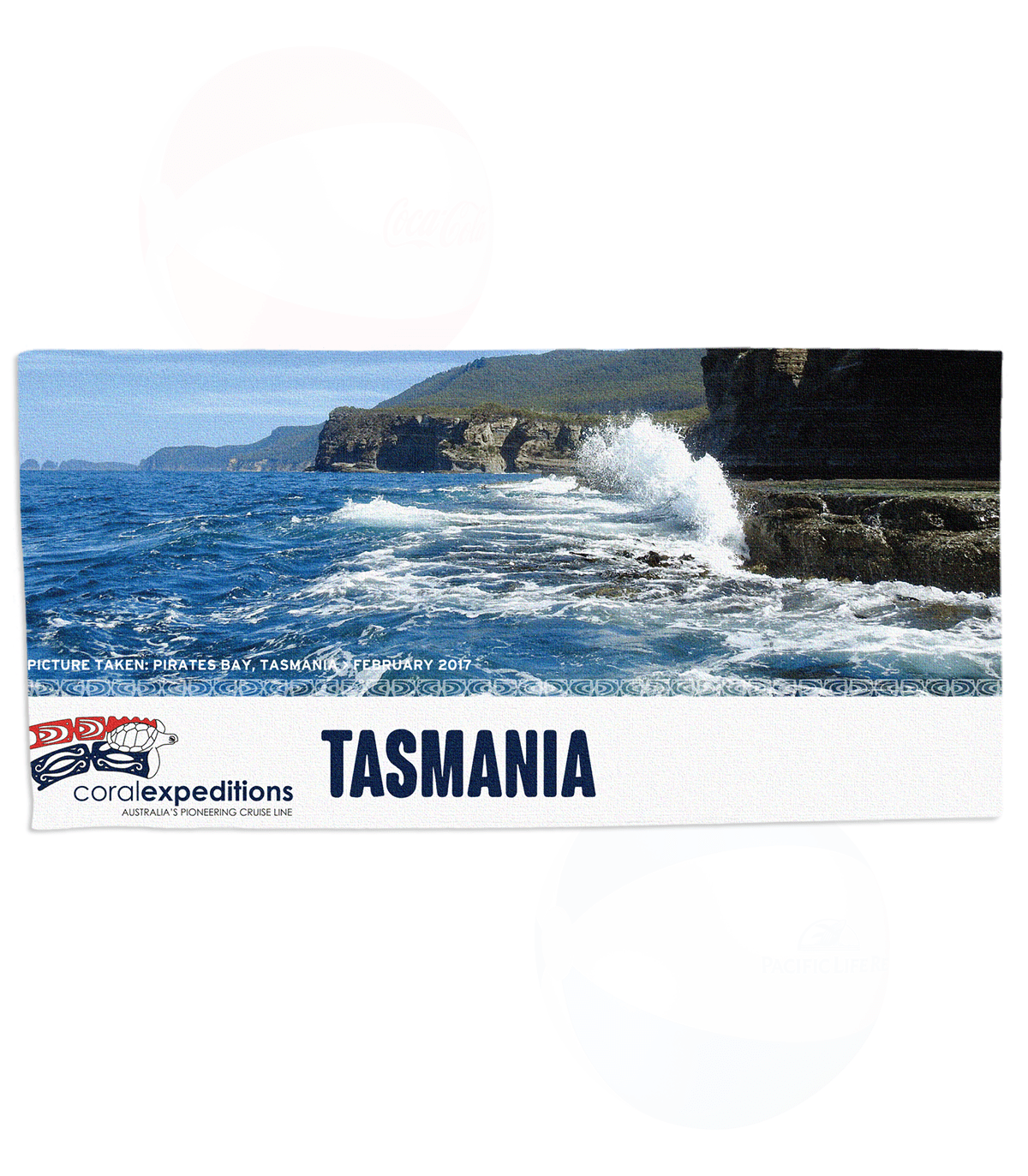 Sublimated Beach Towel - PS8504B Image 