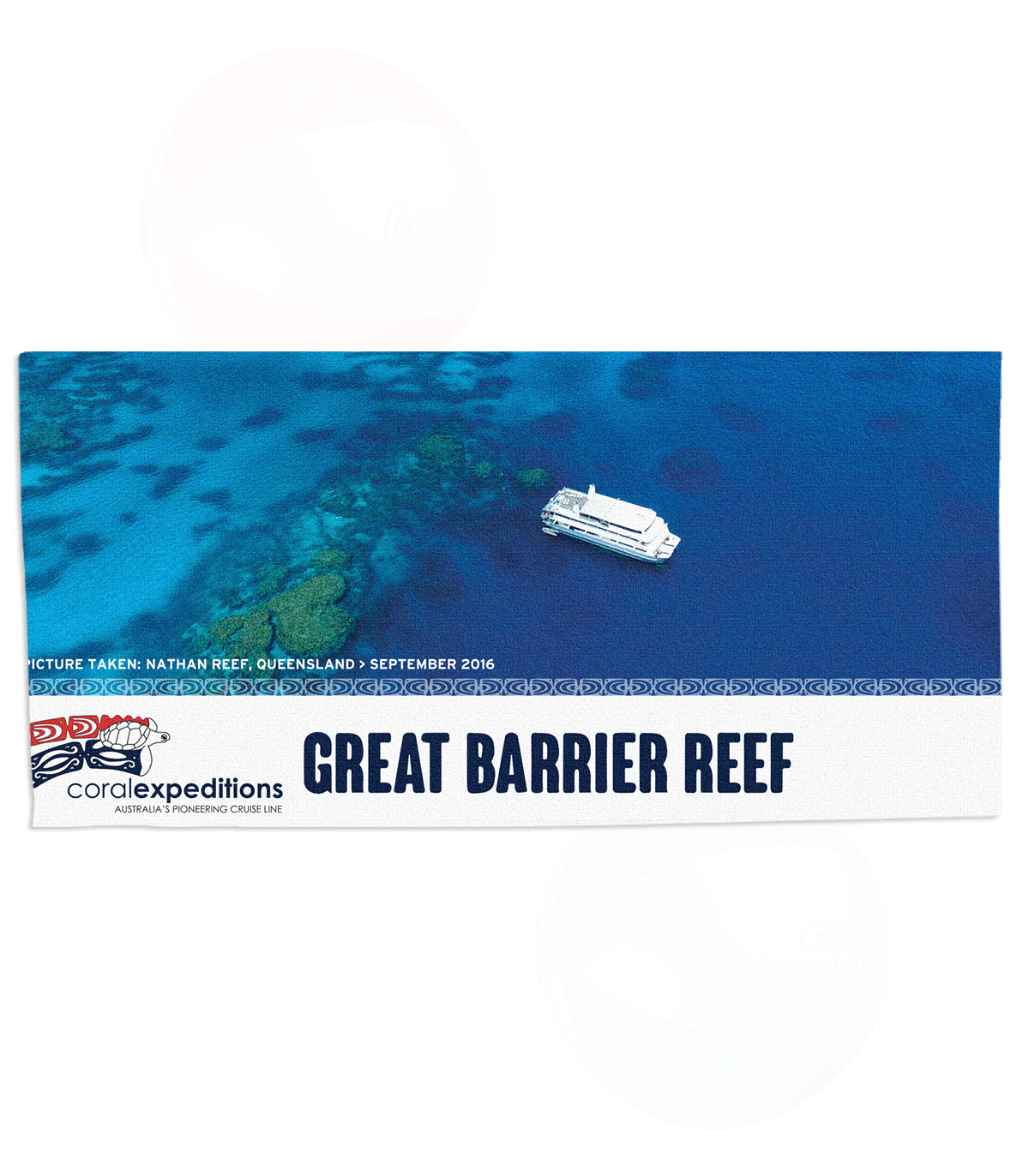 Sublimated Beach Towel - PS8504B Image 