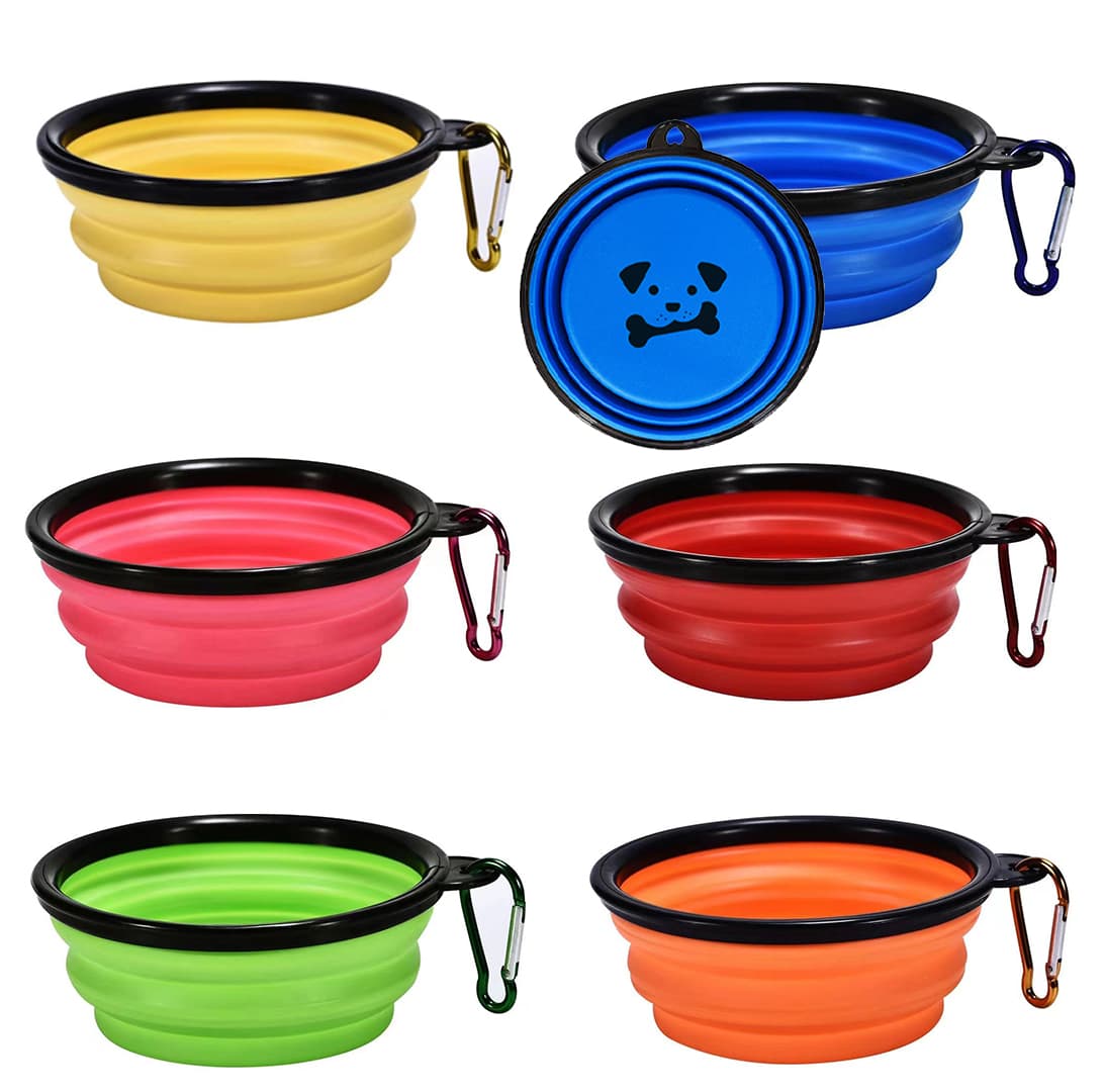 Silicone Collapsible Pet Bowl - PS9451 Image