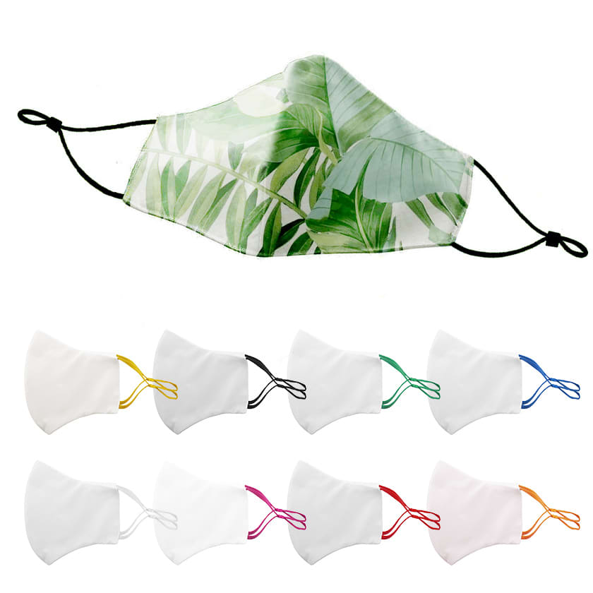 2 Layer Premium Full Sublimation Cotton Mask