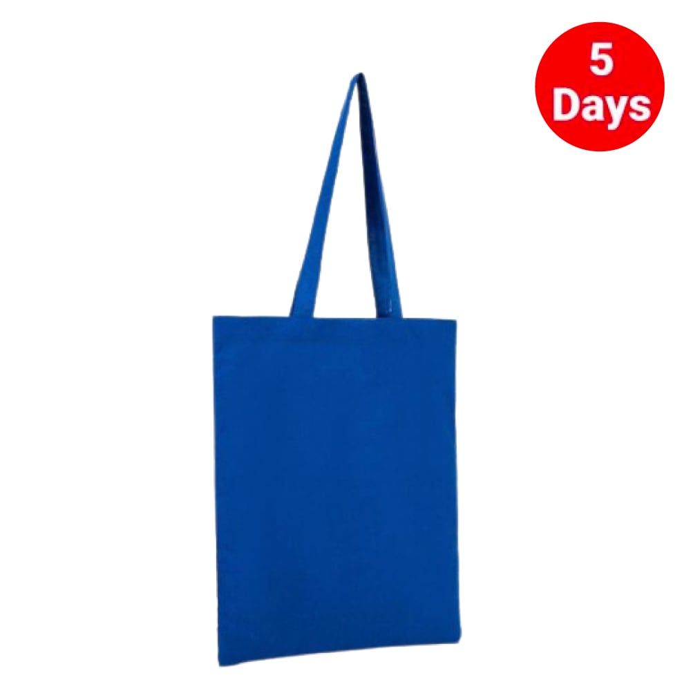 Boston Long Handle Coloured Calico Bag