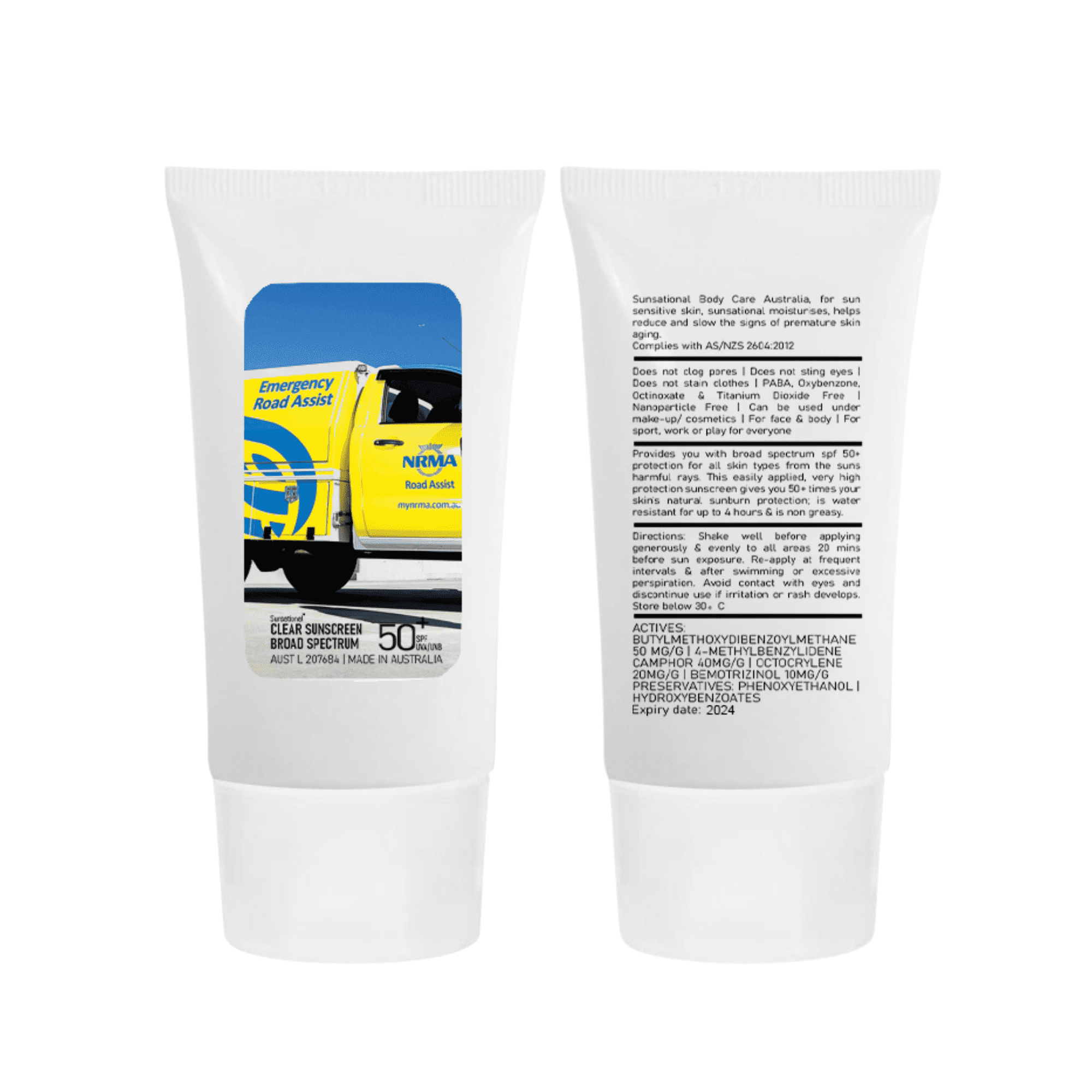 Alternative view of 100Ml Spf50 Sunscreen Lotion Tube