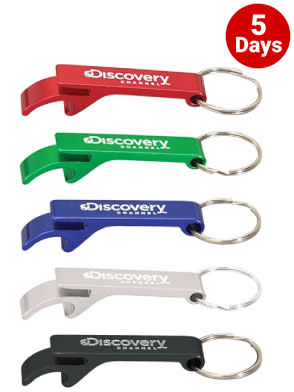 Aluminium Keyring Bottle Opener - PS8322 Image