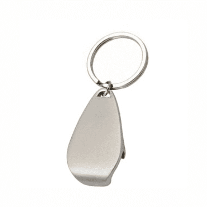 Alternative view of hedgehog opener keyring