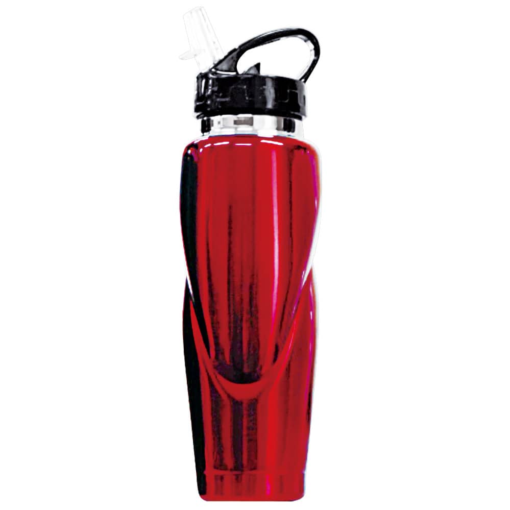 Alternative view of Haines single wall stainless steel drink bottle