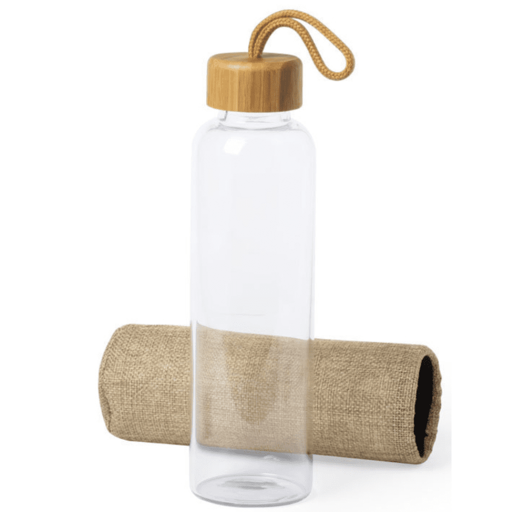 Alternative view of Bamoz glass bottle