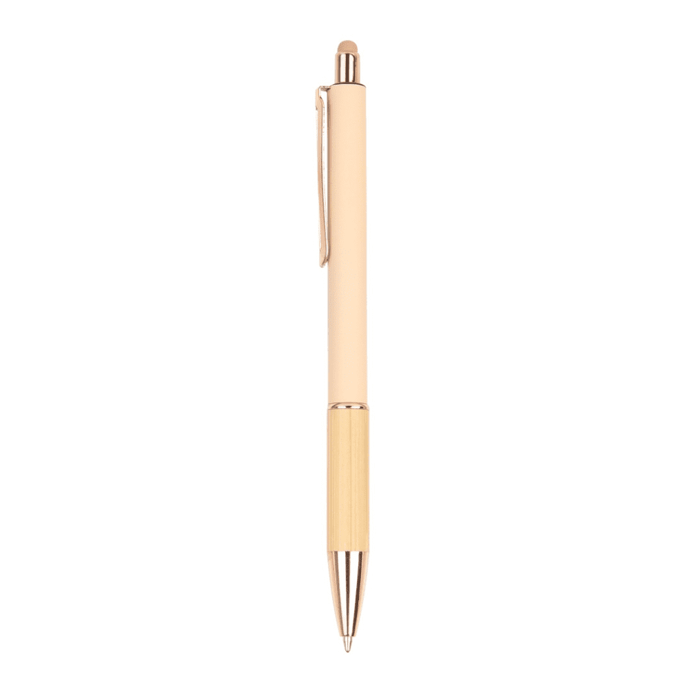 Alternative view of Snowy bamboo alumimun pen