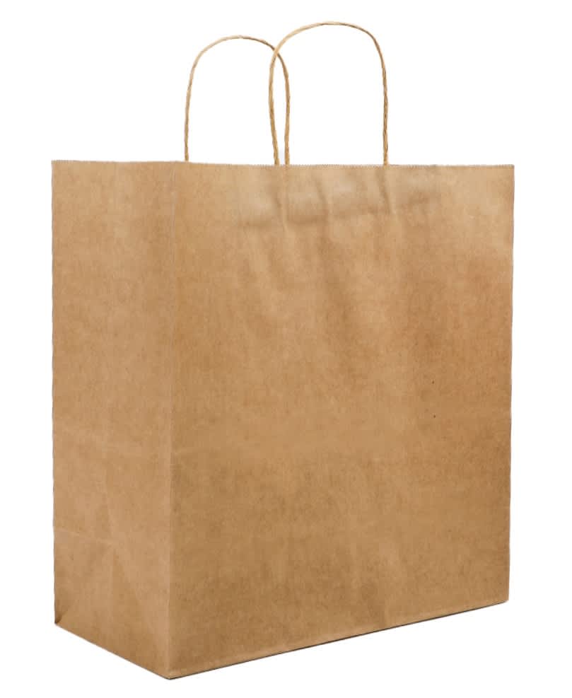 Alternative view of Portland paper bag