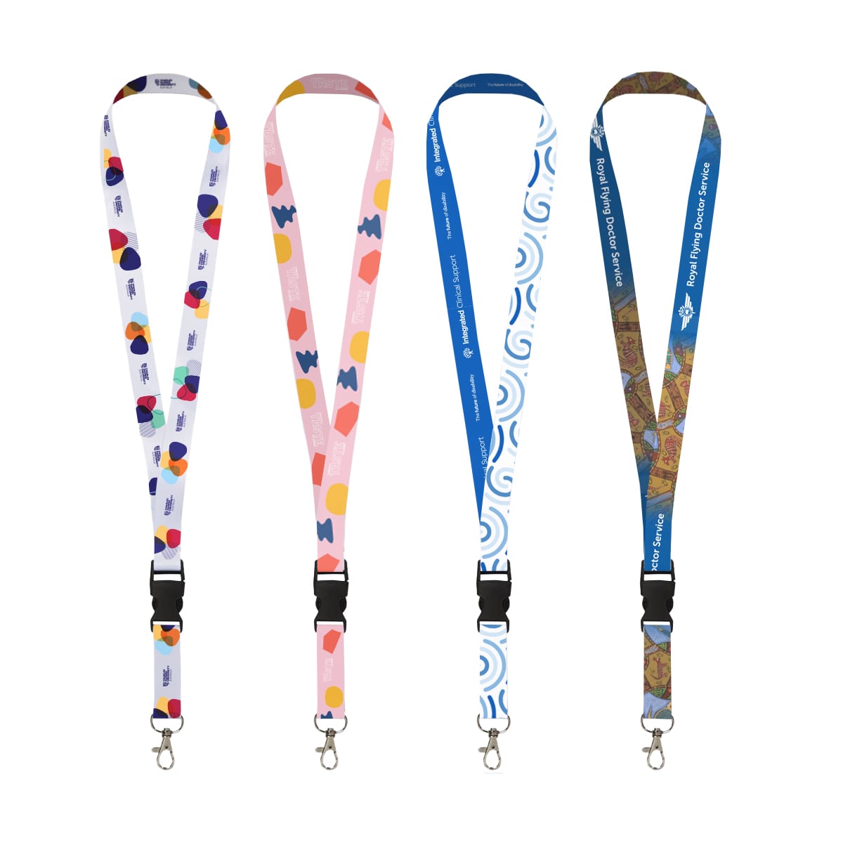 Ultrafine Polyester Full Colour Sublimation Lanyard
