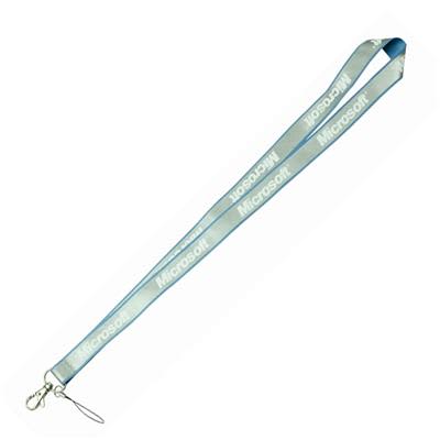 Reflective Lanyard with Polyester Backing
