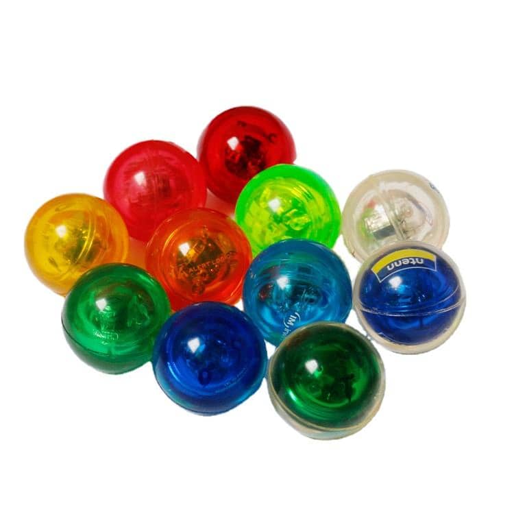 LED Light Up Flashing Bouncy Ball