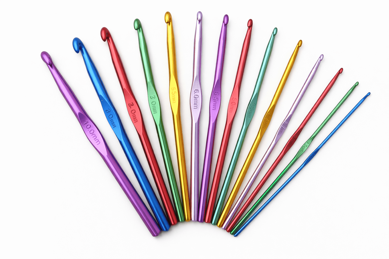 Aluminum Crochet Hook Set