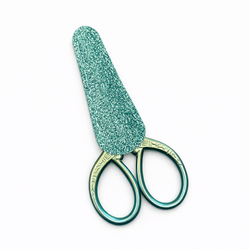 Makeup Scissors with Glitter Protective Cover