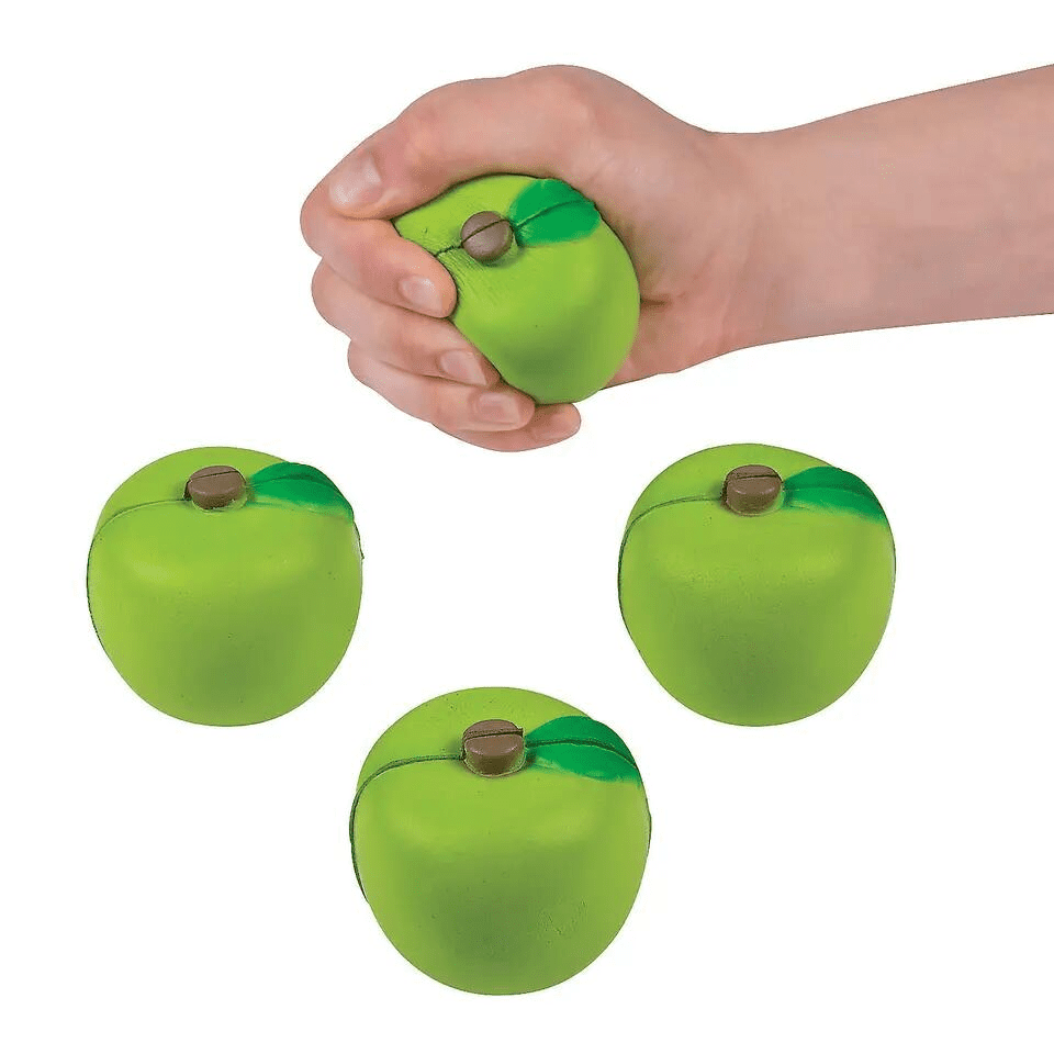 Apple Shaped Stress Reliever