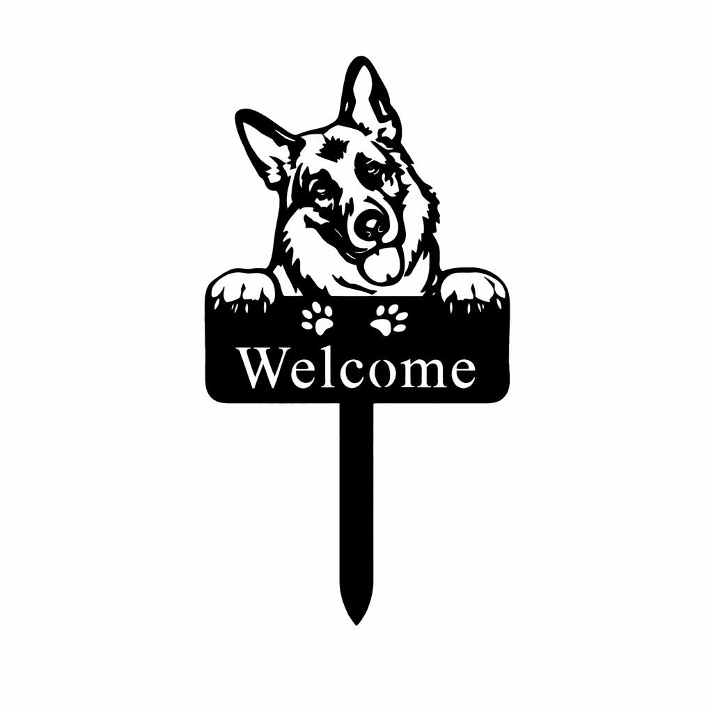 Dog Plant Stake