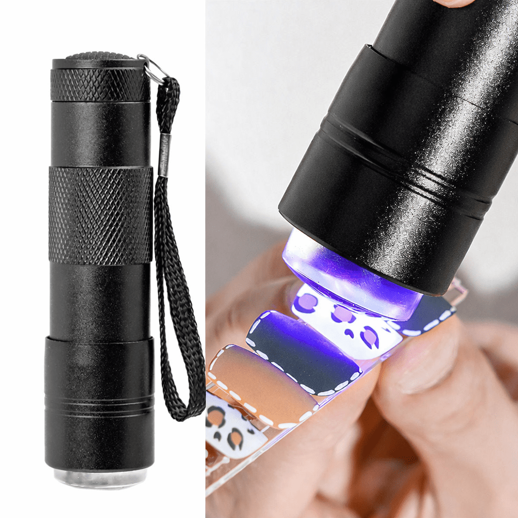 UV Nail Lamp with Silicone Stamping Kit