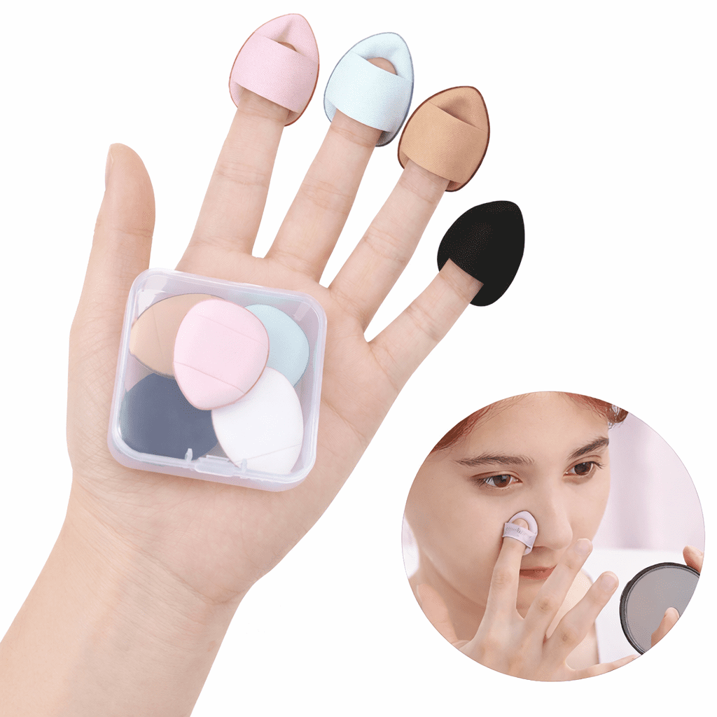 Finger Puff Makeup Sponge Set