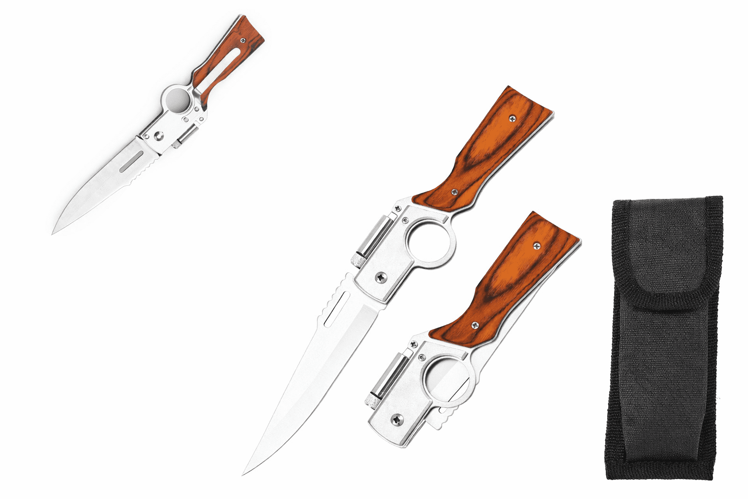 LED Light Folding Utility Knife