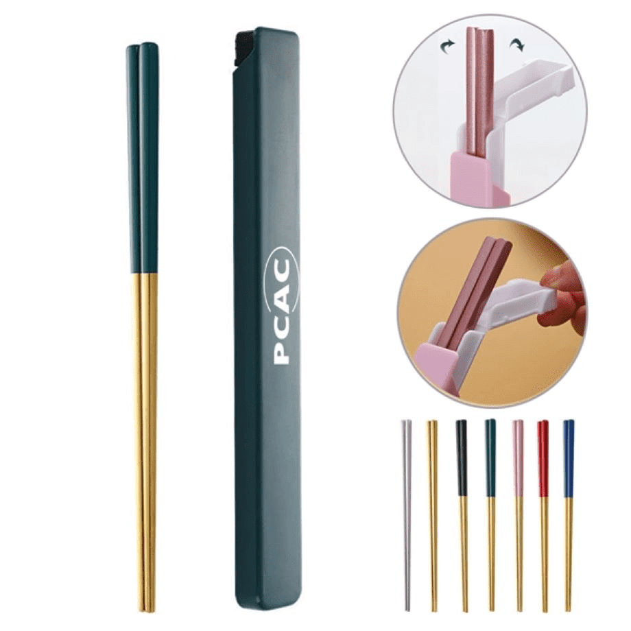 Stainless Steel Chopsticks With Case