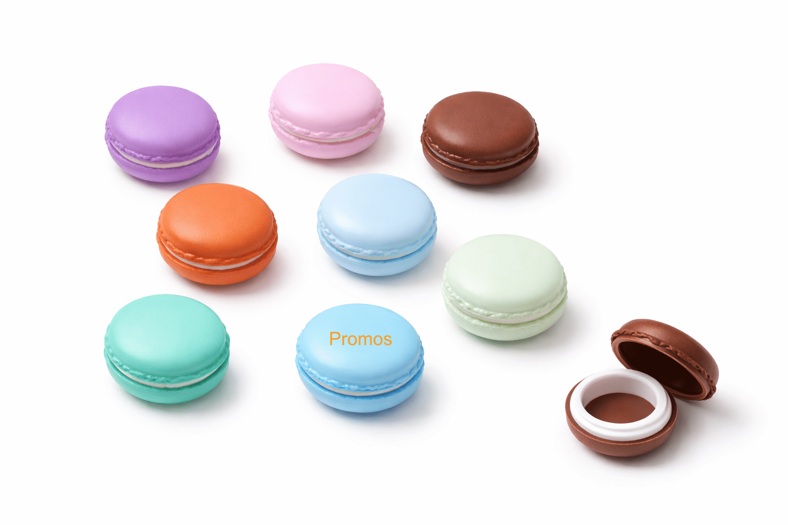 Macaron Shape Plastic Storage Box