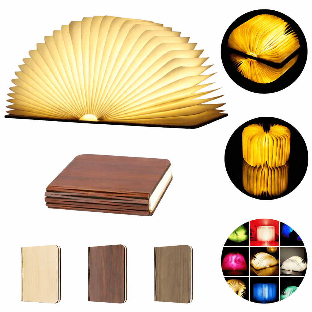 Foldable Rechargeable Book Lamp