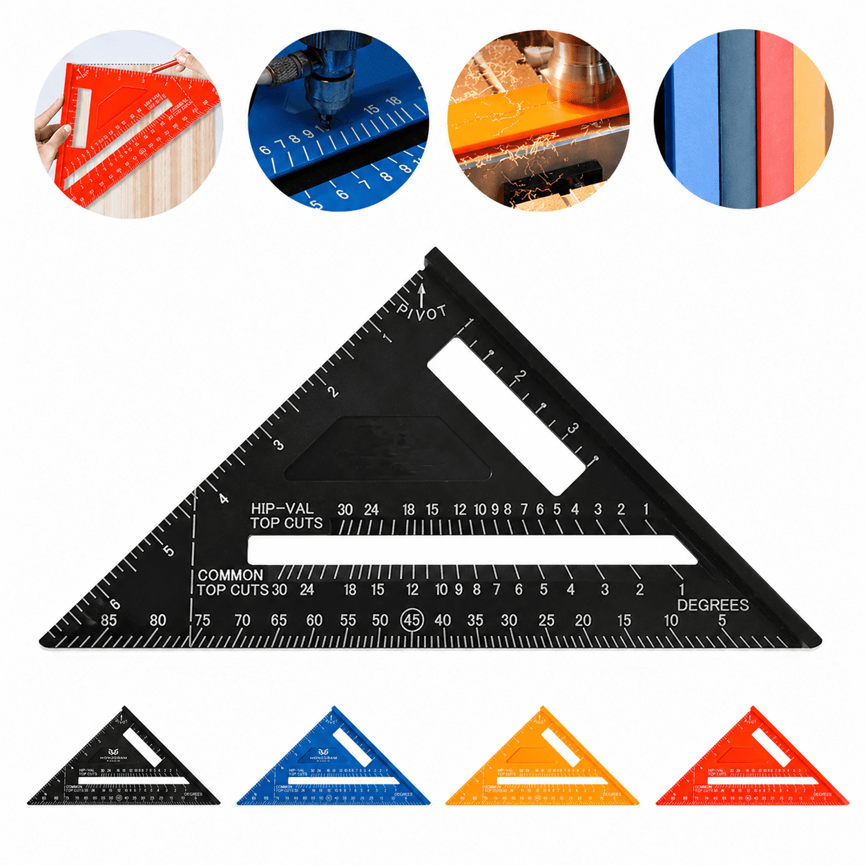 Speed Square Triangle Ruler