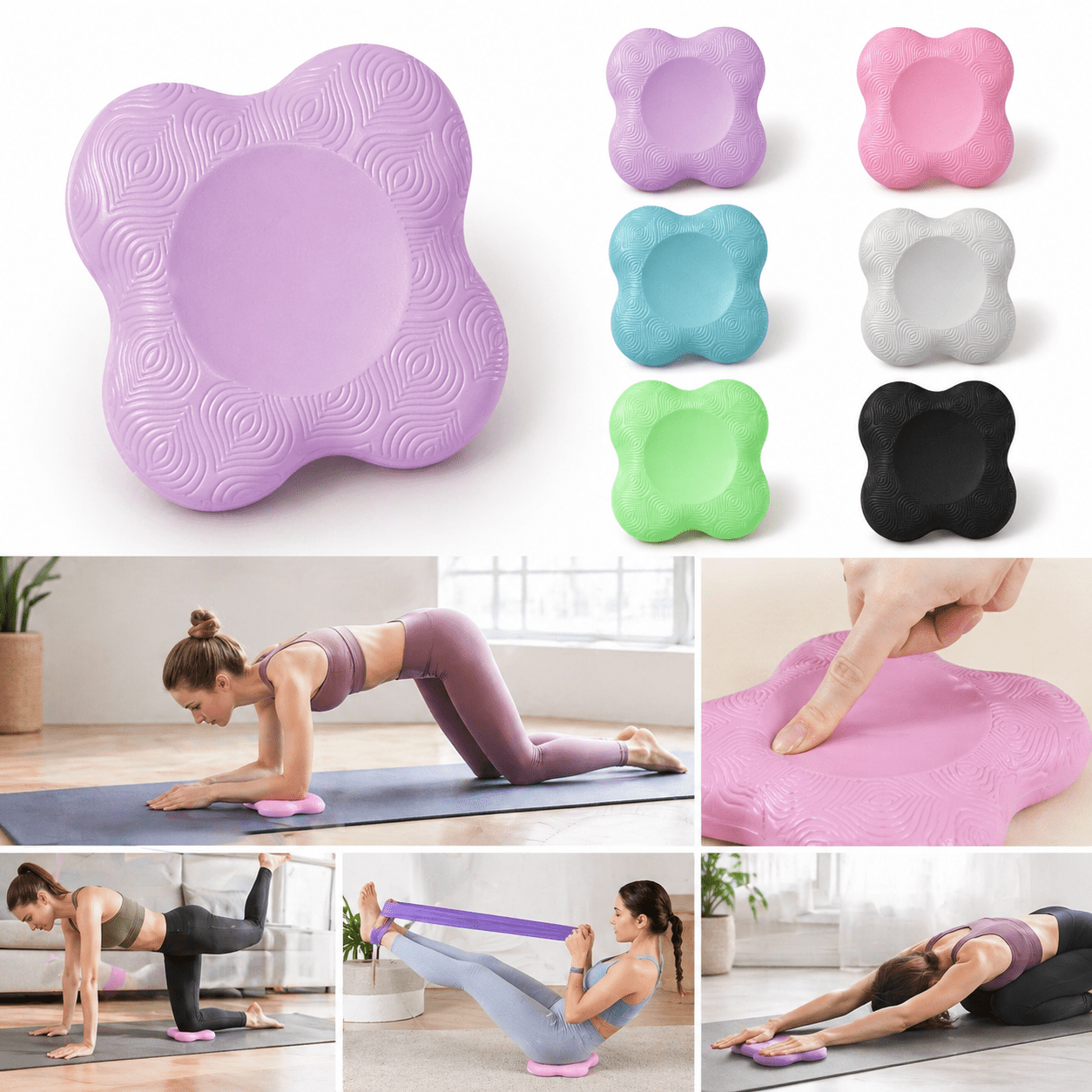 Yoga Knee & Elbow Pad Cushion