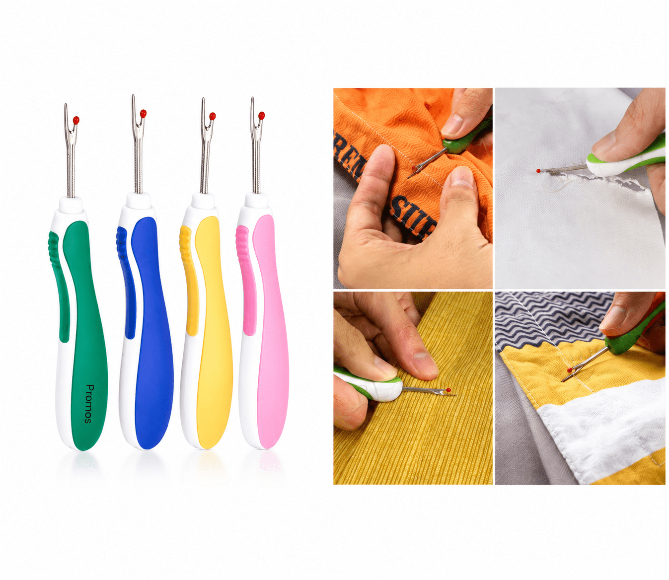 Ergonomic Seam Ripper Stitch Remover Tool