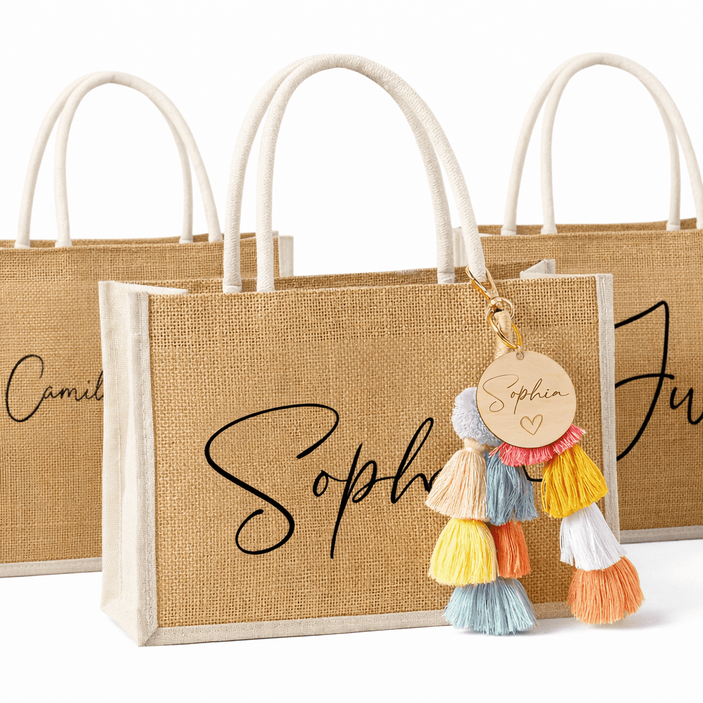 Handmade Cotton Thread Tassel Keychain