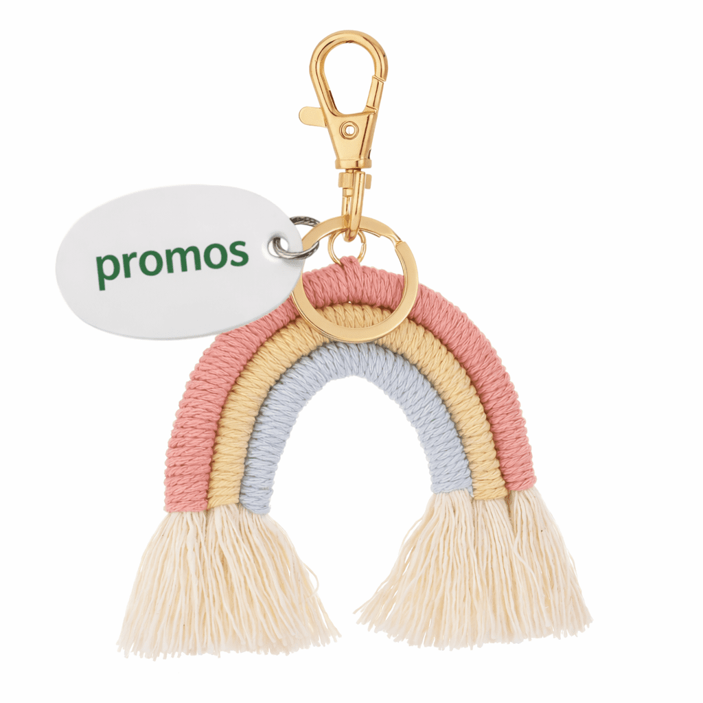 Handmade Rainbow Keychain
