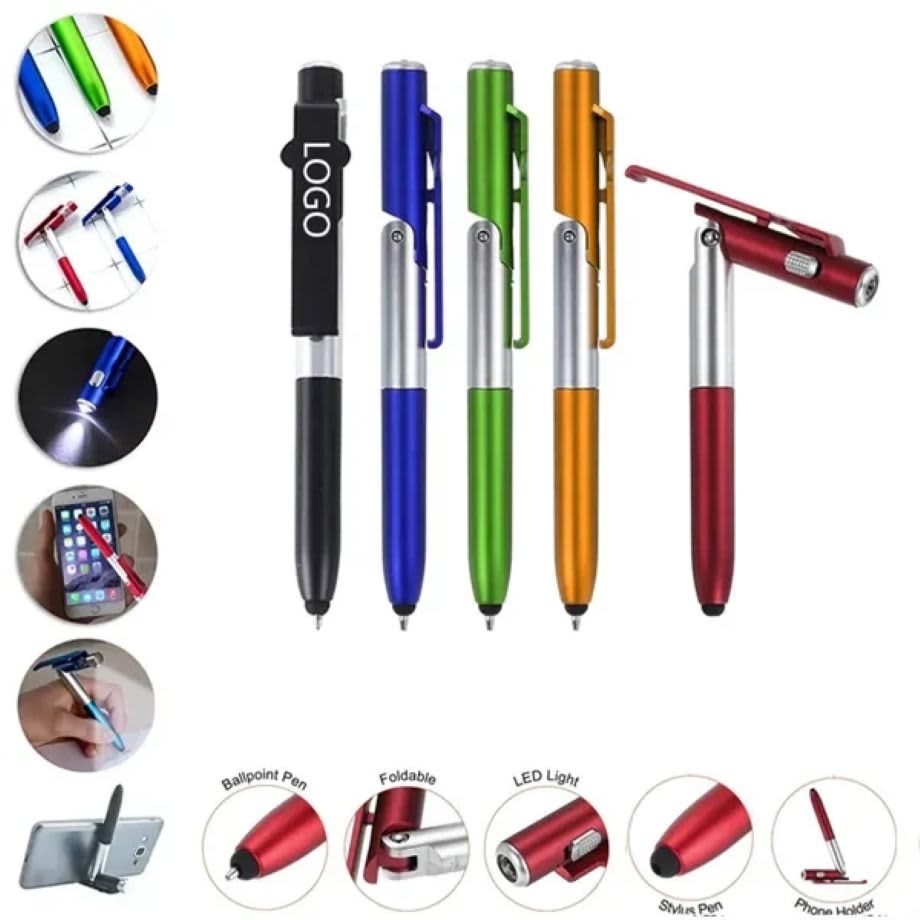 Touch Screen Ballpoint Pens with LED Light