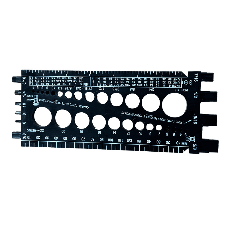 Nut Bolt Thread Screw Size Gauge Standard