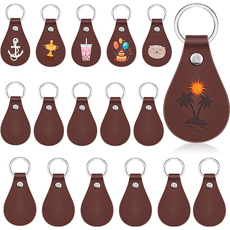 PU Leather Keychain