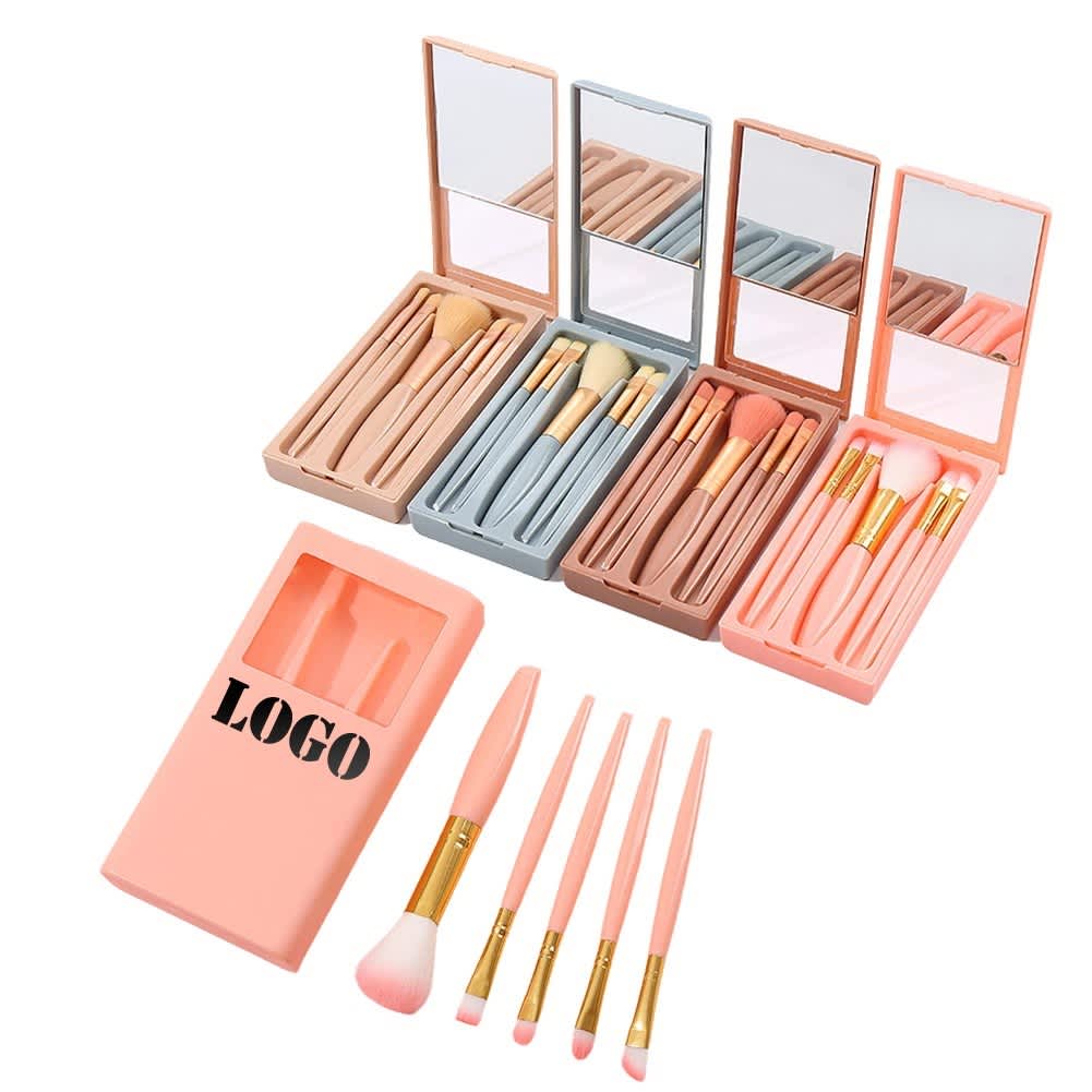 Makeup Brushes with Mirror