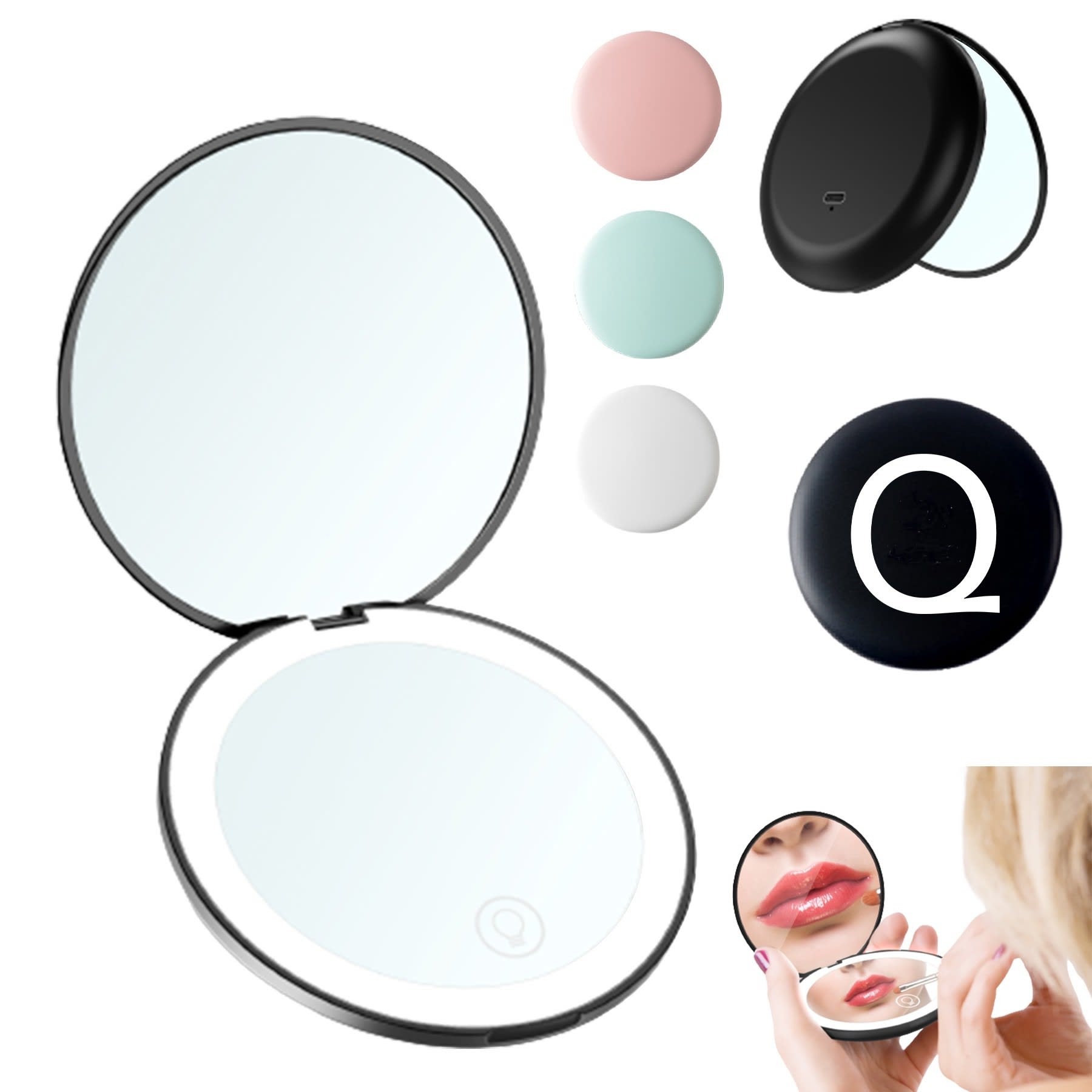 LED Compact Mirror