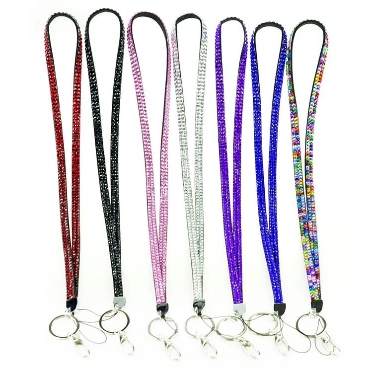 Rhinestone Glitter Lanyard