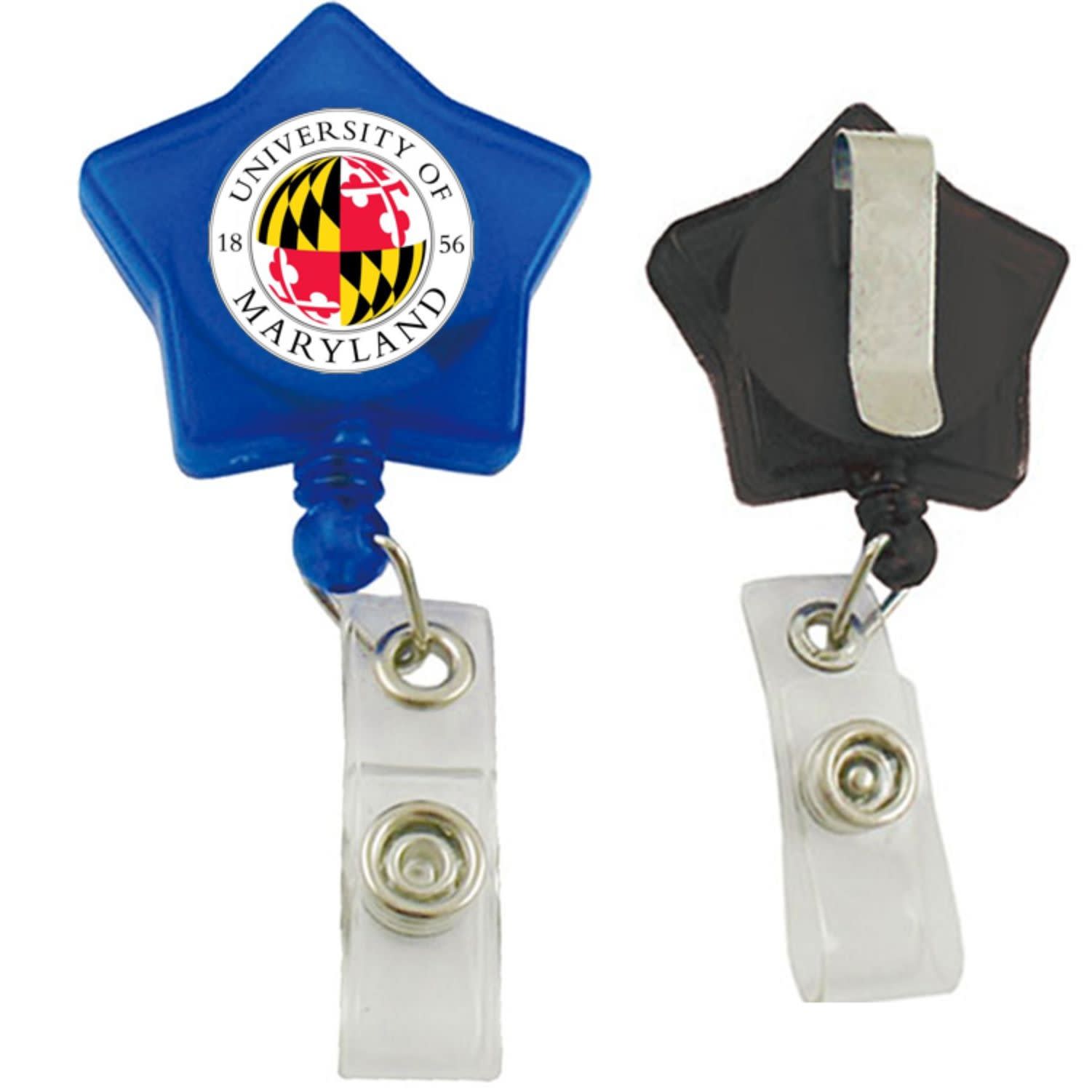 Star Shaped Retractable Badge Reel