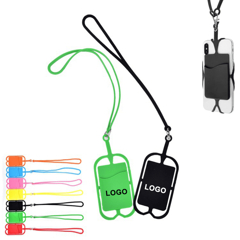 Phone Wallet with Lanyard