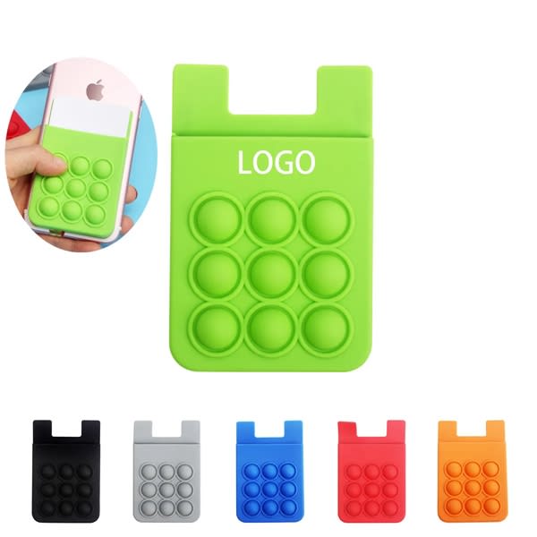 Push Bubble Phone Wallet