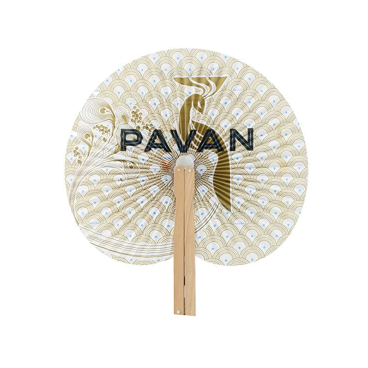 Handle Folding Fan
