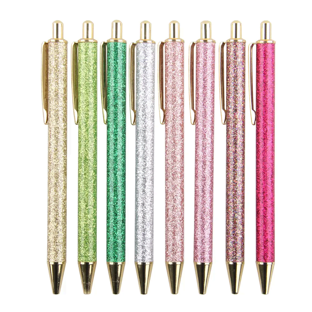 Glitter Click Ballpoint Pen