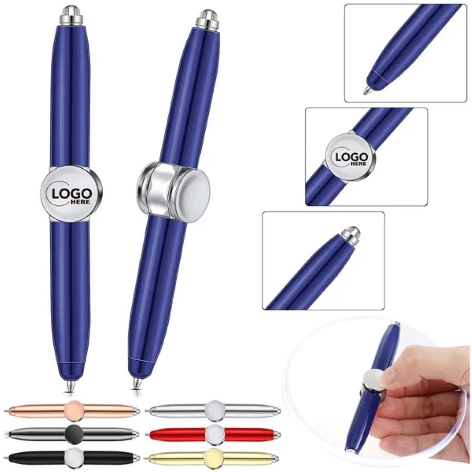 Fingertip Top Spinning Ballpoint Pen