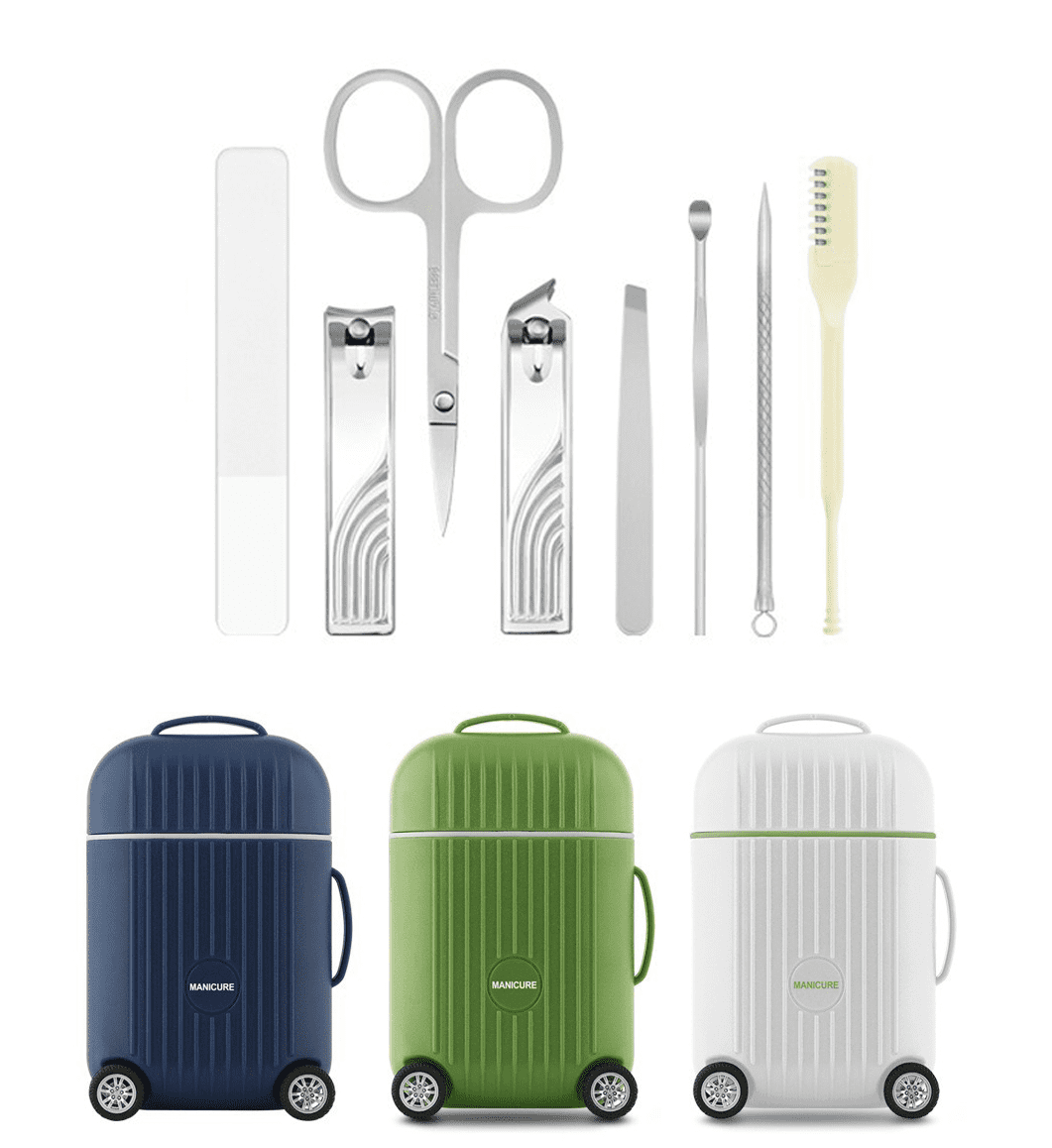 Luggage Shaped Manicure Set